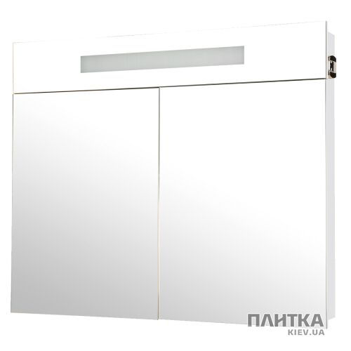 Зеркальный шкаф Аква Родос Ника НИКА-95 белый - Фото 1