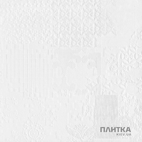 Плитка Almera Ceramica Shantilly Q2300CMB1 BLANCO белый с узором - Фото 2