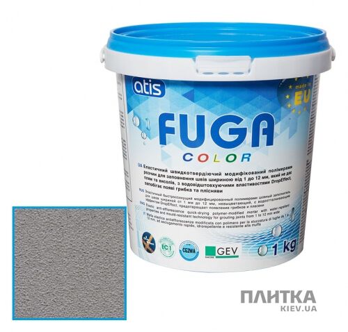Заповнювач для швів ATIS Fuga Color A 112/1кг сірий сірий