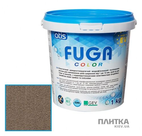 Заповнювач для швів ATIS Fuga Color A 142/1кг коричневий коричневий