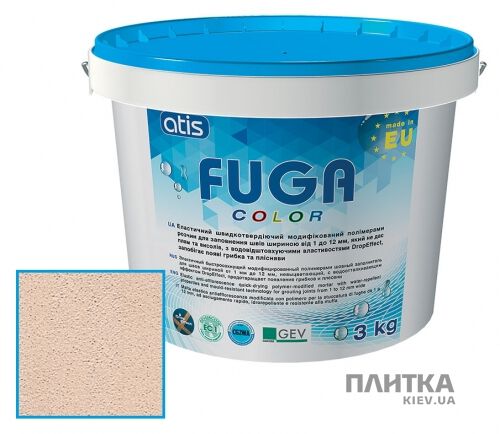 Заповнювач для швів ATIS Fuga Color A 258/3кг персик персиковий