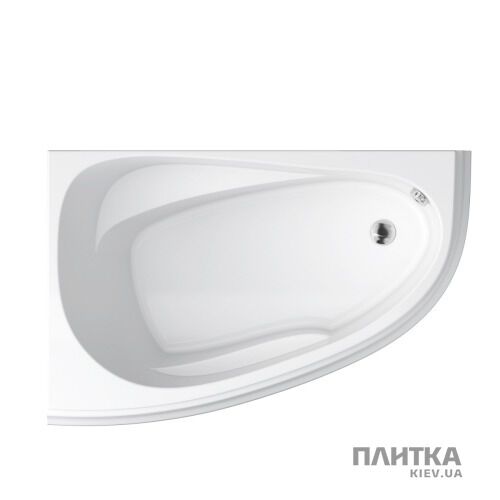 Акрилова ванна Cersanit Joanna New 150x95 см ліва, асиметрична білий - Фото 1