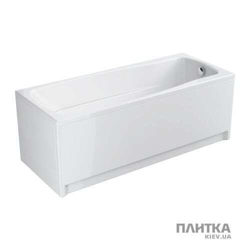 Акрилова ванна Cersanit Lana Прямокутна 170x70 см білий - Фото 2