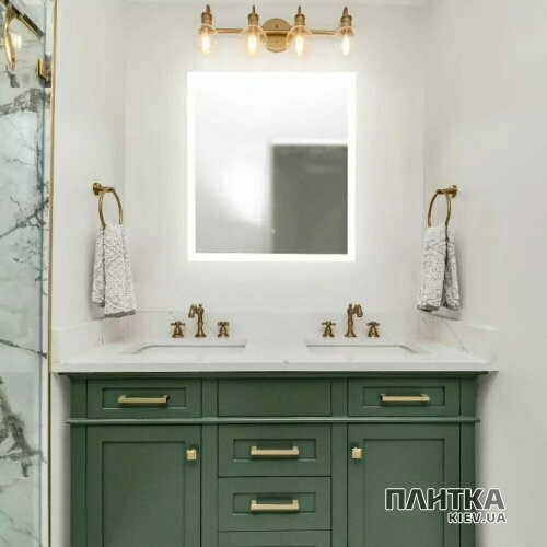 Зеркало для ванной Devit ART 6032160 ART Зеркало 600x700 прямоугольное, с тачсенсором и LED подсветкой серебро - Фото 3