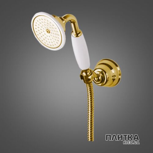 Ручний душ Devit Charlestone DS9602702G білий,золото - Фото 1