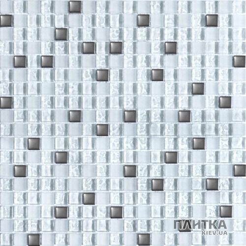 Мозаика Grand Kerama 507 микс металлик платина платиновый,металлик