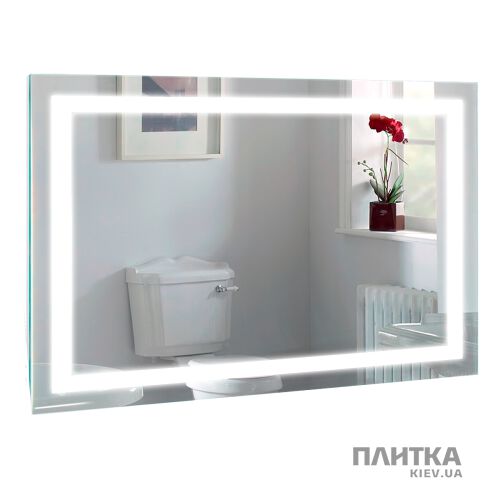 Зеркало для ванной Liberta ВОСА с подсветкой, линзой и сенсором движения 1000х700 хром