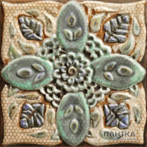 Плитка Mainzu Mandala MANDALA CENTRO бежевый,зеленый,синий,бирюзовый,микс - Фото 5
