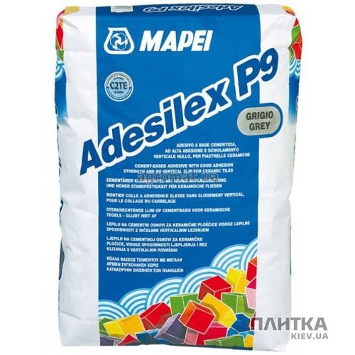 Клей для плитки Mapei Adesilex P9 WH/25 (білий) білий