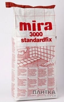 Будівельна хімія Mira Клей MIRA №3000 STANDARDFIX 25кг (сірий)