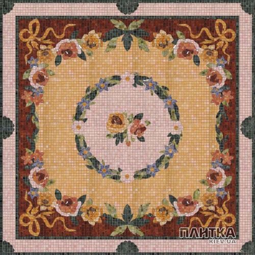 Мозаика Mozaico de Lux Stone C-MOS C-MOS DAHUA (ART PANNO 12.1) 12.1 POL розовый,красный,оранжевый