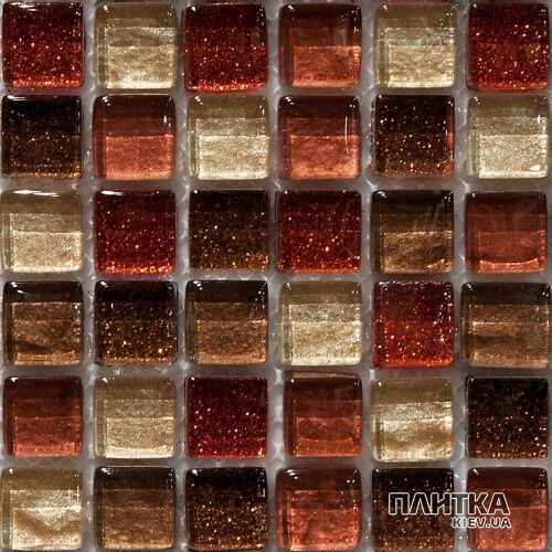 Мозаїка Mozaico de Lux K-MOS K-MOS RUBINO коричневий,червоний
