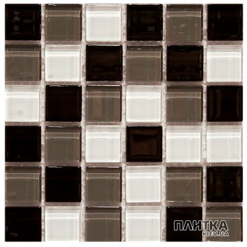 Мозаїка Mozaico de Lux K-MOS K-MOS K4009 (23x23) сірий