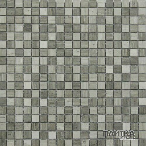 Мозаика Mozaico de Lux S-MOS S-MOS HS3987 LIGHT SMOKE 300х300х4 серый,темно-серый