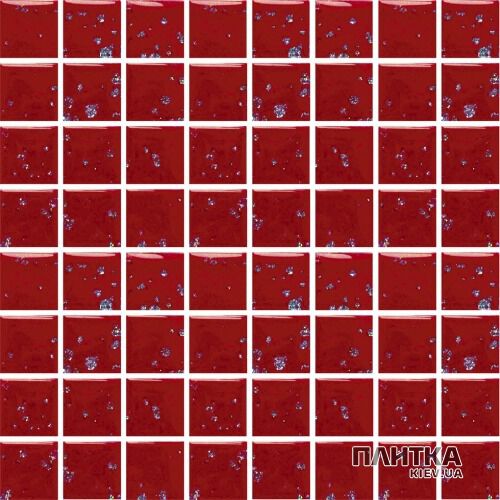 Мозаїка Mozaico de Lux T-MOS T-Mos BG702-R (BG03)(L) SPARCLE RED червоний