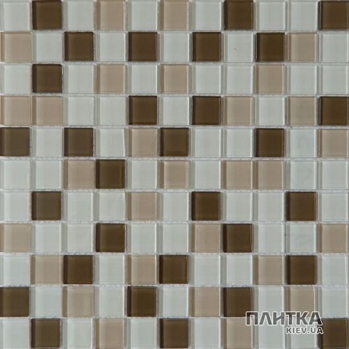 Мозаїка Mozaico de Lux V-MOS V-MOS AA037 білий,бежевий,коричневий