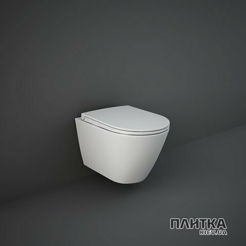 Унитаз RAK Ceramics Feeling Унитаз подвесной, Matt White RST23500A FEELING белый - Фото 2