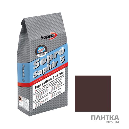 Заповнювач для швів Sopro SOPRO Зат Saphir924(59)/5кг корич-балі