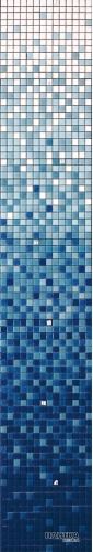 Мозаика Stella di Mare R-MOS MV512 BLUE голубой,синий,растяжка