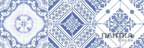 Плитка Super Ceramica Estrato-Vintage VINTAGE CLASIC AZUL белый,голубой,синий - Фото 3