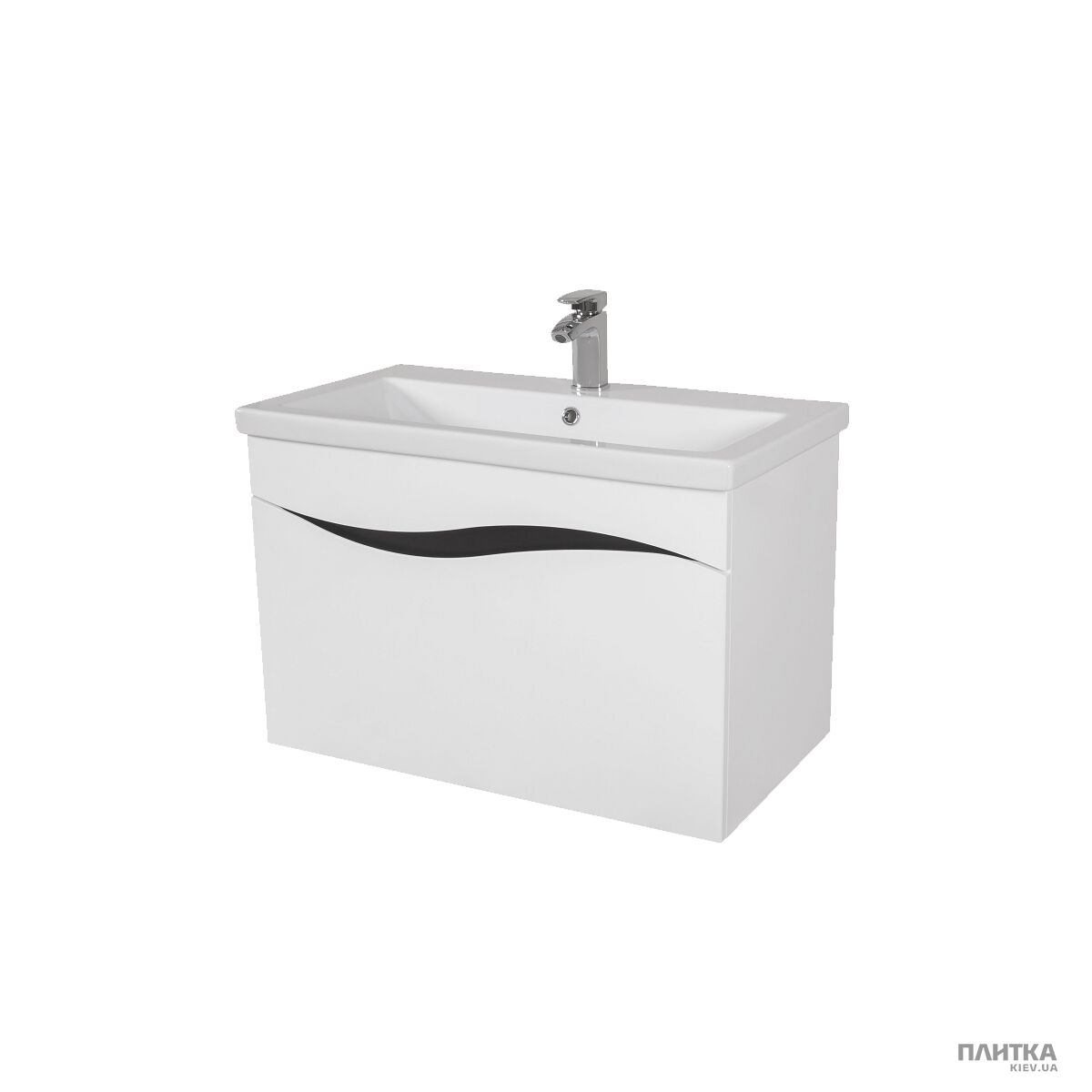 Меблі для ванної кімнати Аква Родос Альфа АЛЬФА-80 "Como" білий з візерунком