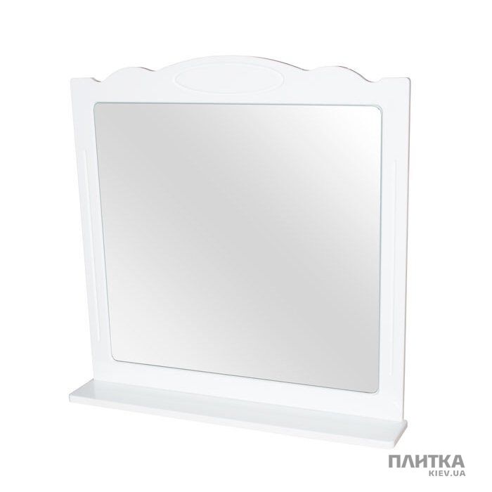 Дзеркало для ванної Аква Родос Классик 65х87 см білий,золото