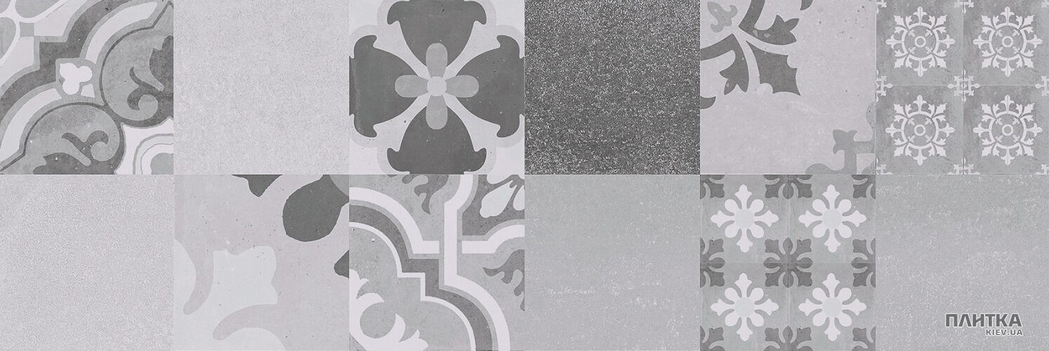 Плитка Almera Ceramica Brienz DEC BRIENZ MARENGO сірий,темно-сірий,світло-сірий