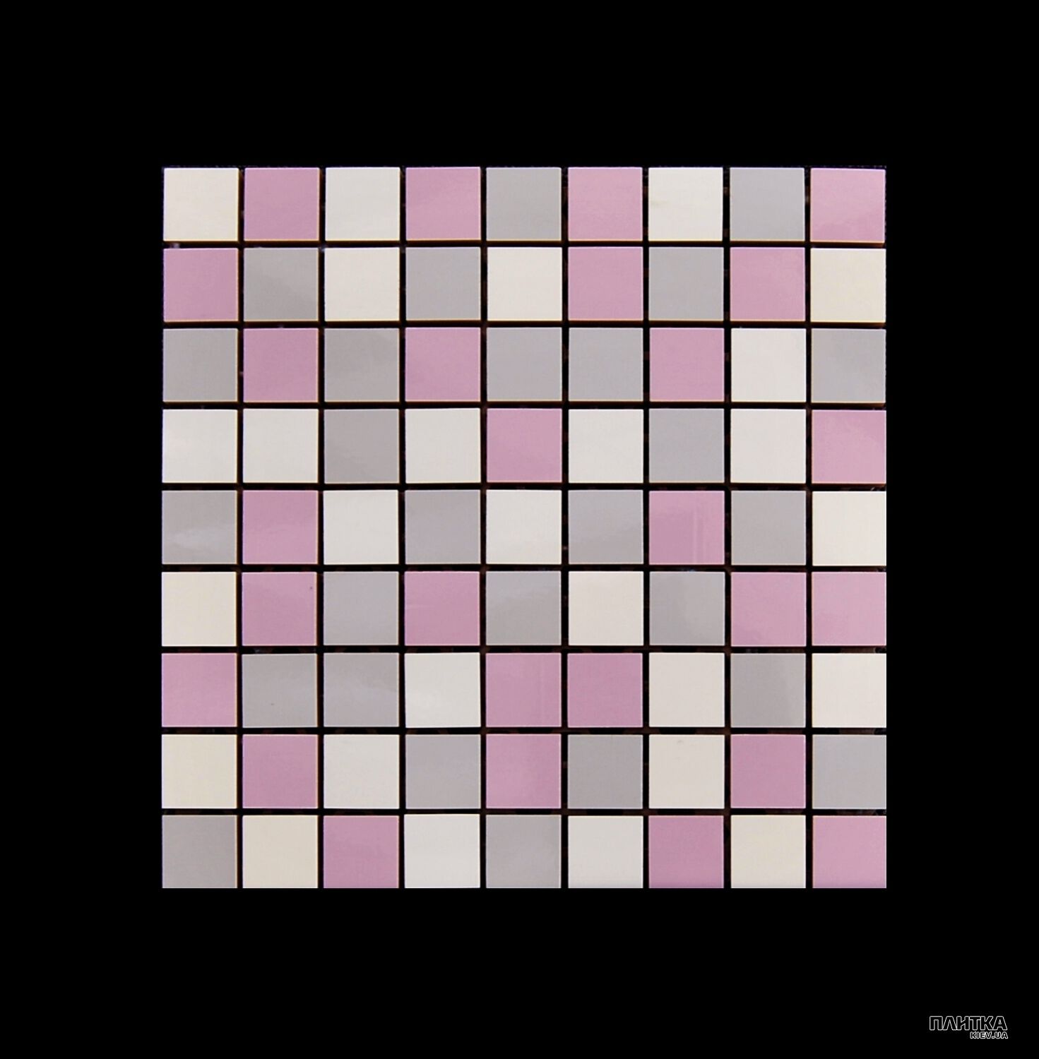 Мозаїка Almera Ceramica Linda Мозаїка MIX MOS LINDA (25x25) сірий,рожевий