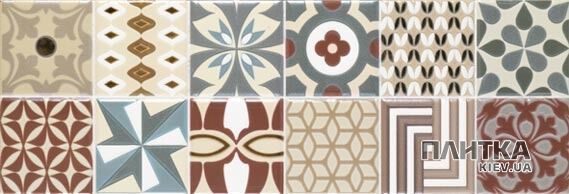 Плитка APE Ceramica Home DEC MANY III декор білий,бежевий,зелений,блакитний,коричневий,червоний,жовтий,помаранчевий,синій,бордовий
