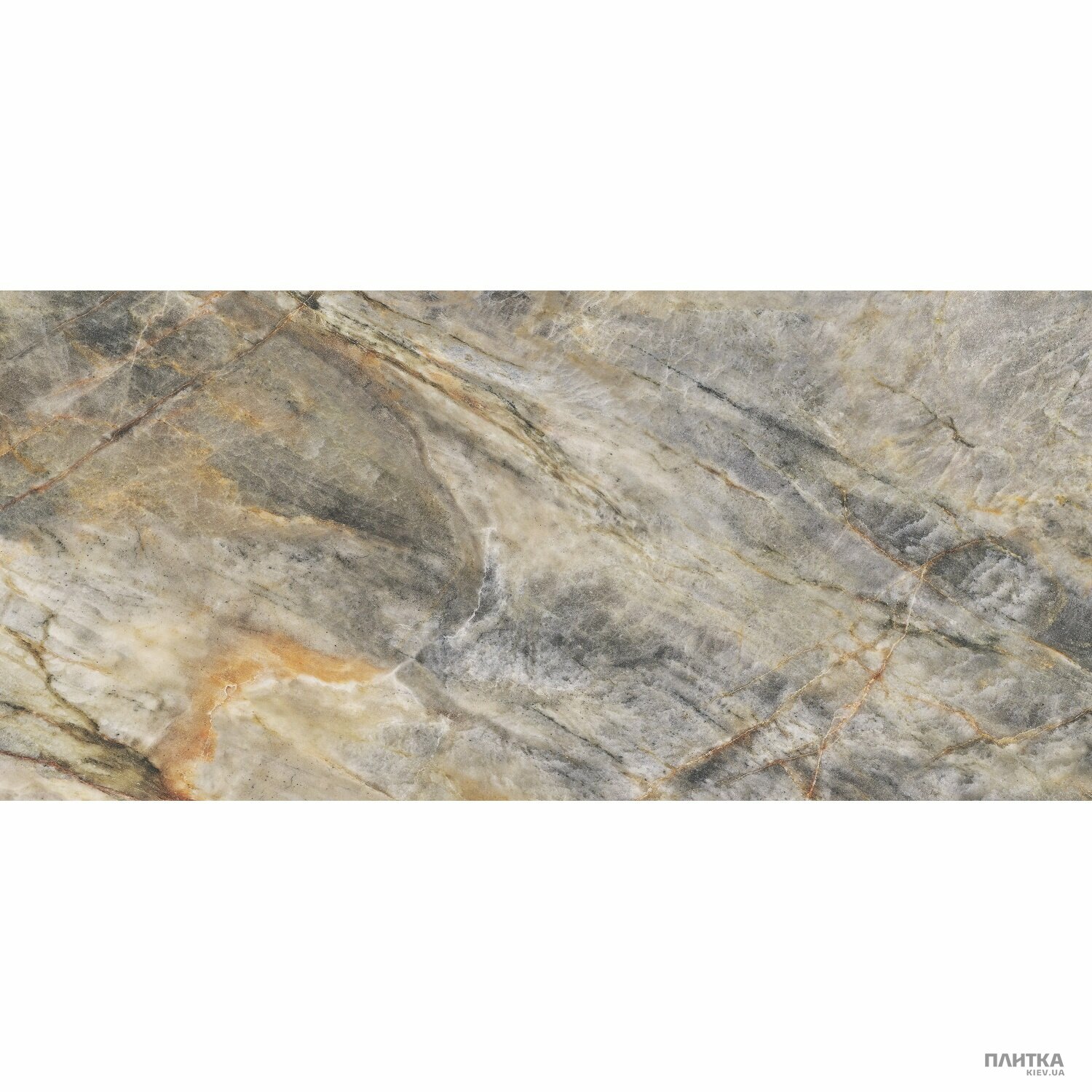 Керамограніт Cerrad Brazilian Quartzite GRES BRAZILIAN QUARTZITE AMBER RECT 1197х597х8 світло-коричневий
