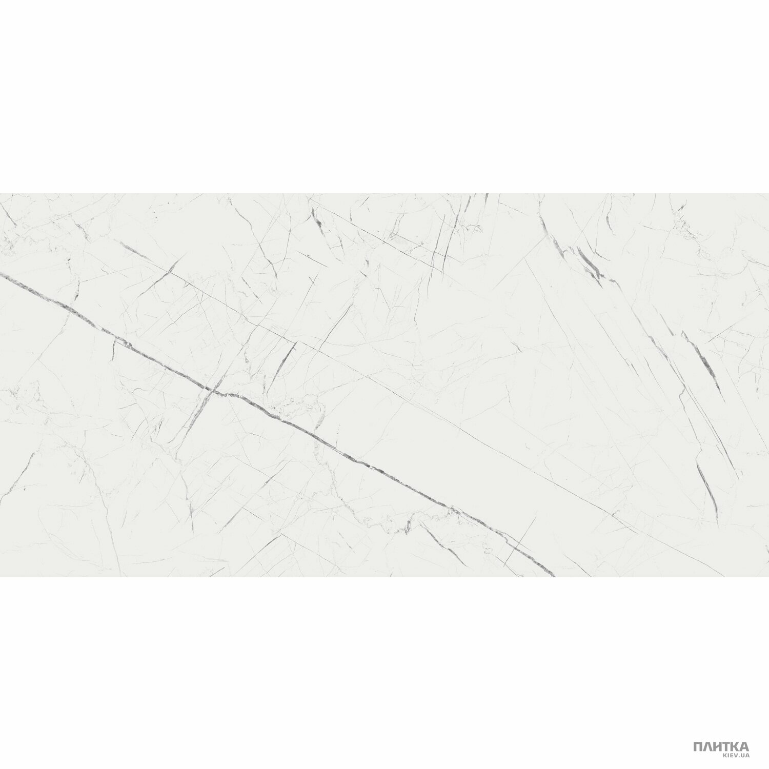Керамограніт Cerrad Marmo Thassos GRES MARMO THASSOS WHITE RECT 1597х797х8 білий