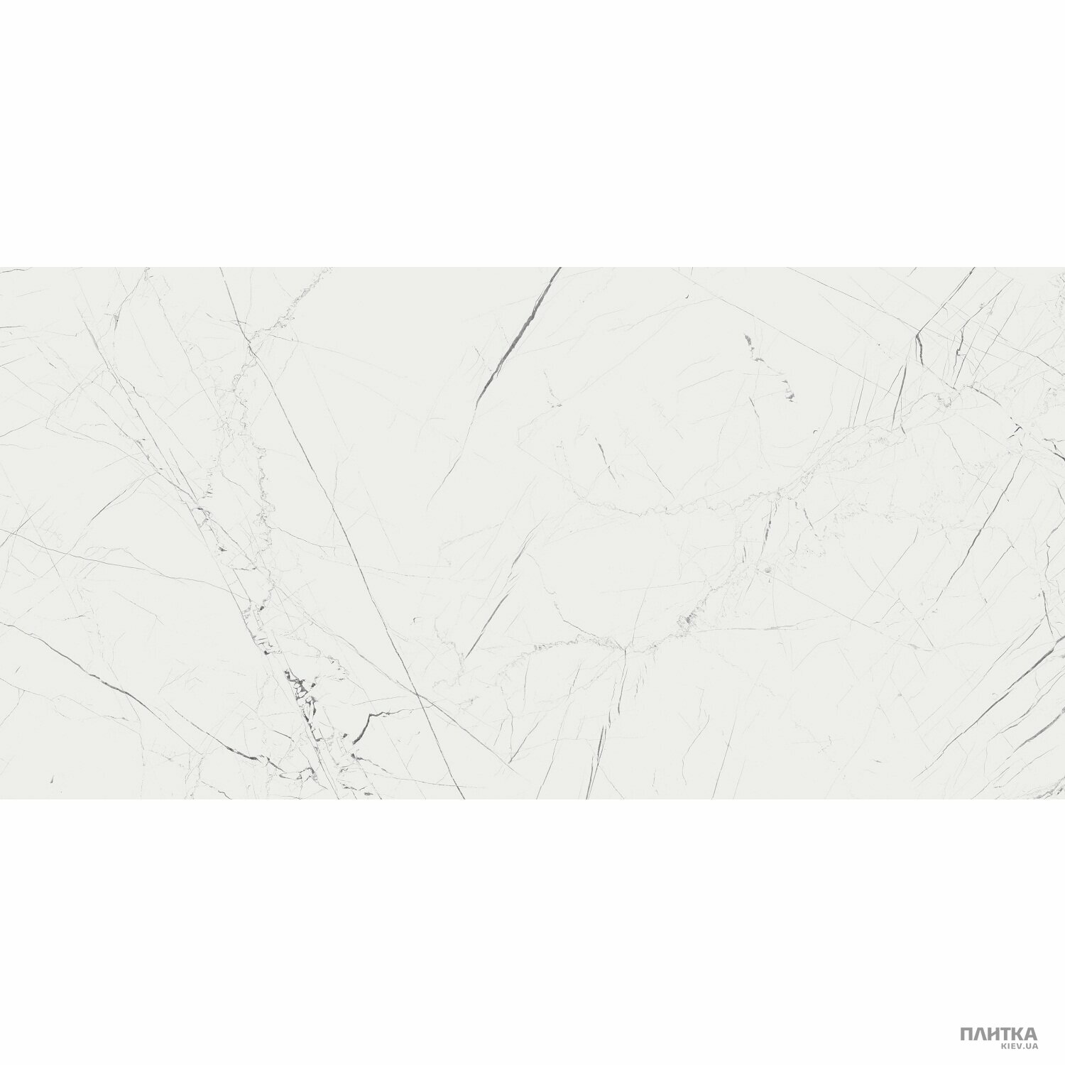 Керамограніт Cerrad Marmo Thassos GRES MARMO THASSOS WHITE RECT 1597х797х8 білий