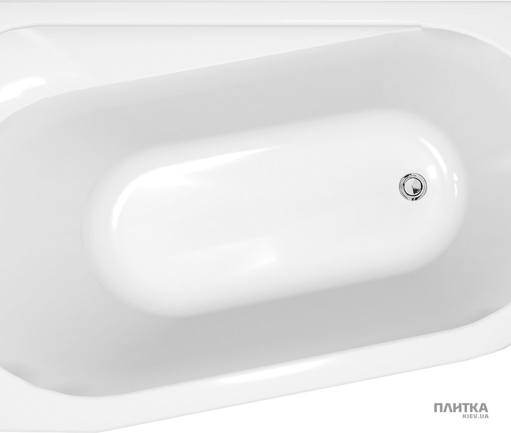Акриловая ванна Cersanit Ariza S301-091 160x90 левая белый