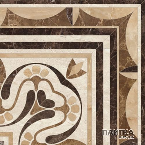 Керамограніт Golden Tile Petrarca PETRARCA БЕЖЕВИЙ M91650 декор бежевий,коричневий,темно-коричневий