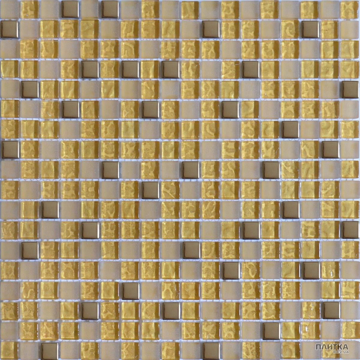 Мозаїка Grand Kerama 506 Мозаїка Індивідуальний мікс хром-золото хром,золотий