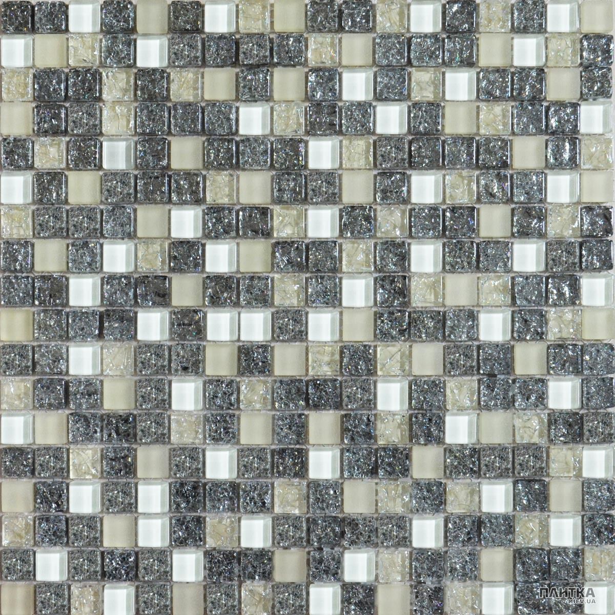 Мозаїка Grand Kerama 2100 Мозаїка мікс платина колота-білий-охра білий,платиновий,кремовий