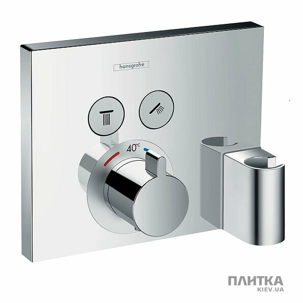Зовнішня частина змішувача: Hansgrohe Shower Select 15765000 ShowerSelect/Fixfit Зовнішня частина термостат хром