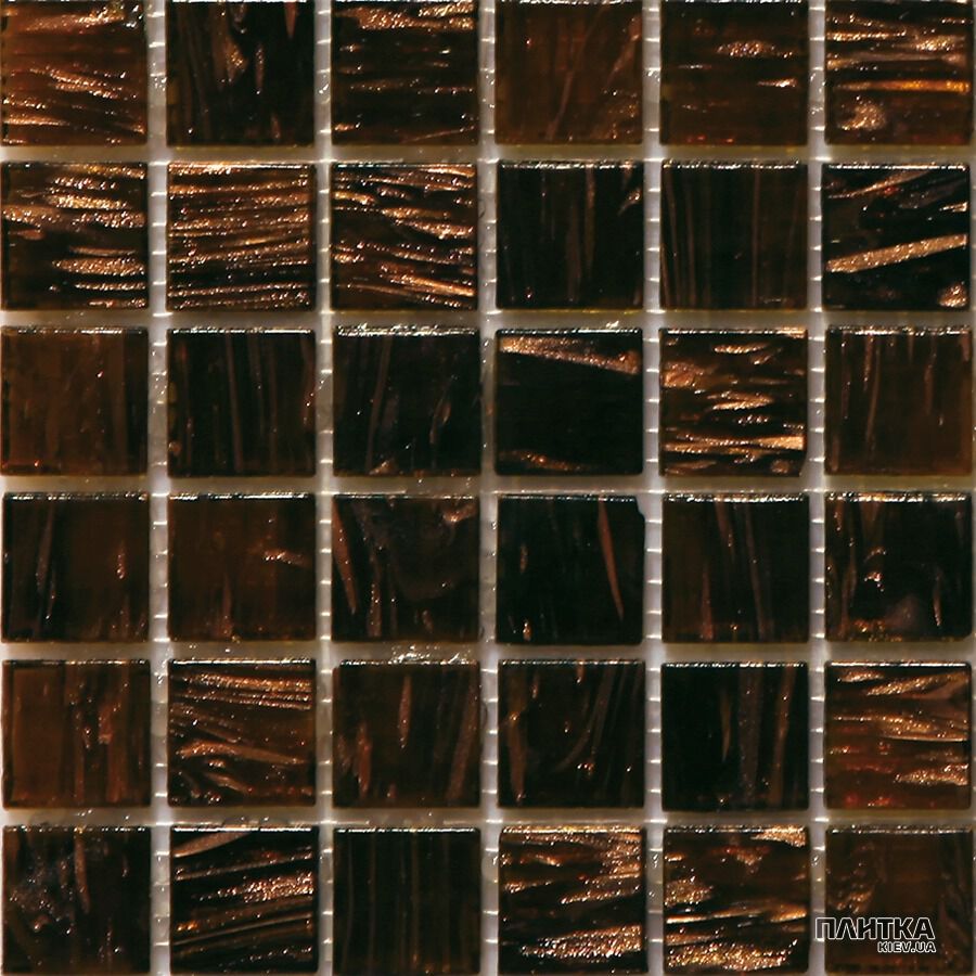 Мозаика Mozaico de Lux R-MOS R-MOS 20G50 BROWN коричневый,с авантюрином
