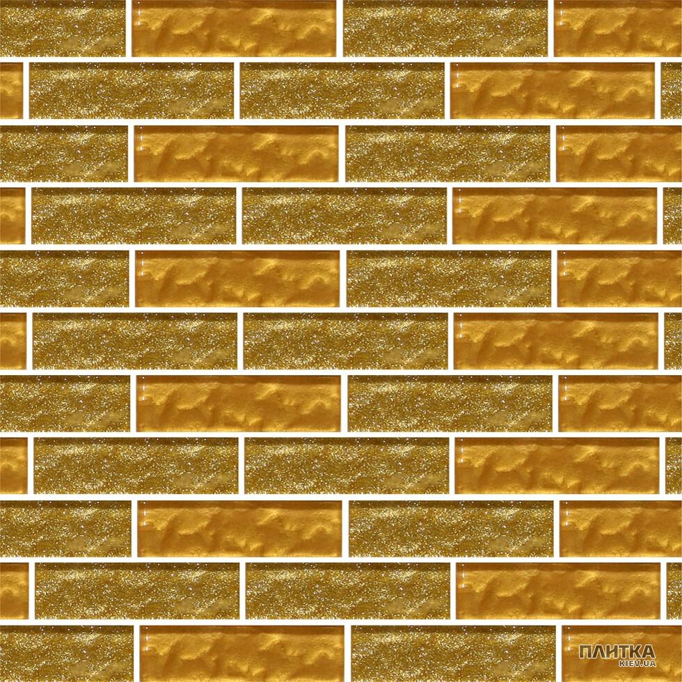 Мозаїка Mozaico de Lux S-MOS S-MOS DM-B870 GOLD BRICK золото,з перламутром