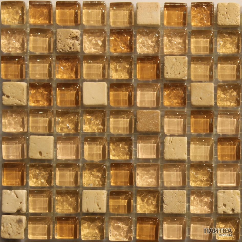 Мозаїка Mozaico de Lux S-MOS S-MOS HT520-1 BEIGE STONE бежевий