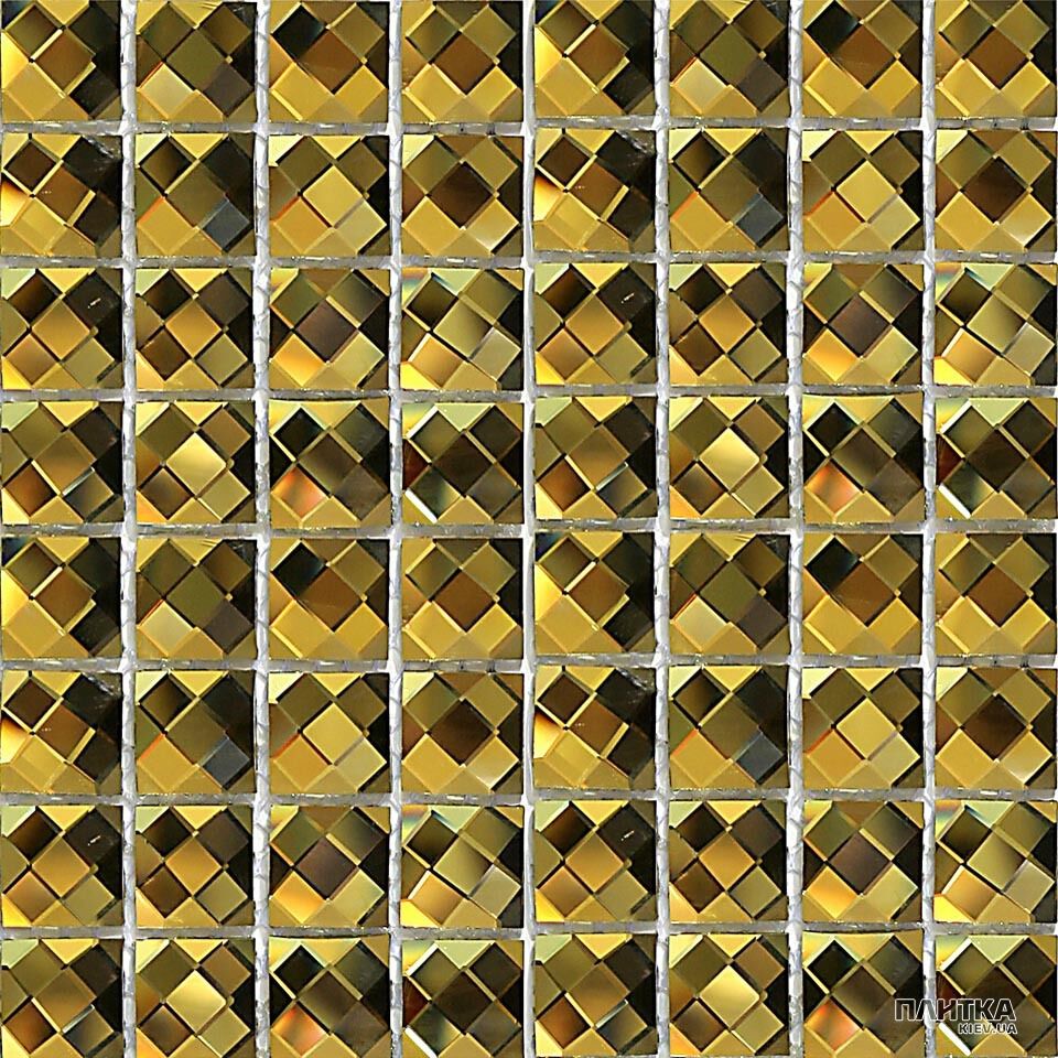 Мозаїка Mozaico de Lux S-MOS S-MOS DIAMOND 2 (GOLDEN) золото