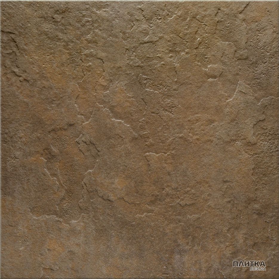 Підлогова плитка Opoczno Fossile Slate GRES FOSSILE SLATE BRAZ коричневий
