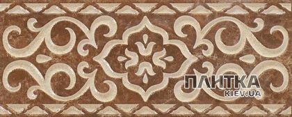 Плитка Peronda Treasure C.ABBASI-M фриз коричневий