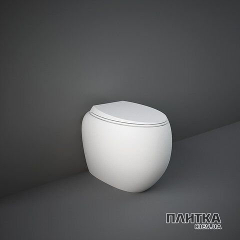 Унітаз RAK Ceramics Cloud CLOWC1346500A CLOUD Унітаз підлоговий, пристінний, безобідковий, білий матовий білий