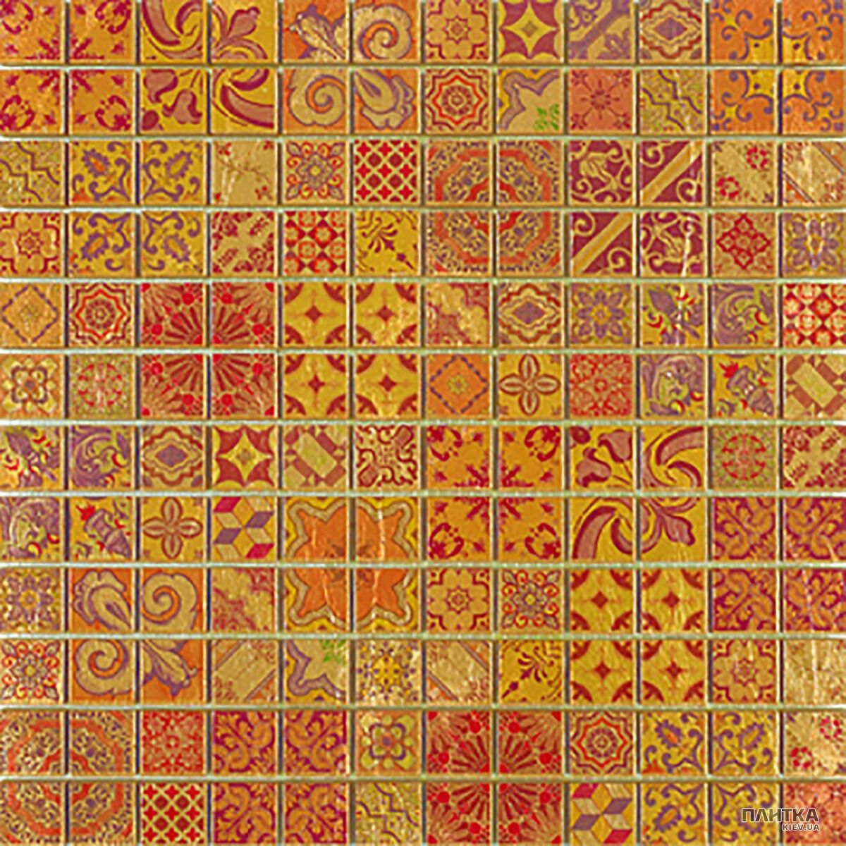 Мозаїка Rocersa Habitat MOSAICO PAN ORO CREMA помаранчевий