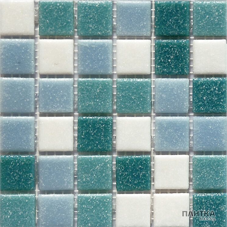 Мозаїка Stella di Mare R-MOS R-MOS A40443011 білий,бірюзовий
