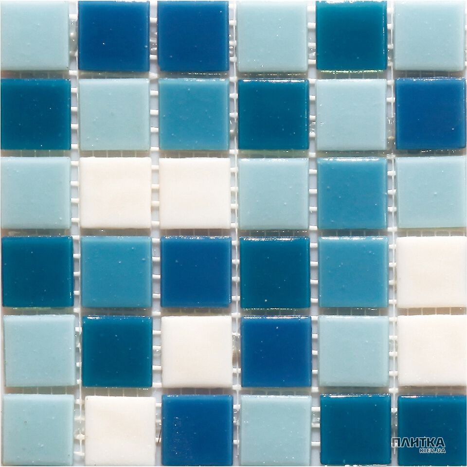Мозаика Stella di Mare R-MOS R-MOS WA1131323335 белый,голубой,синий