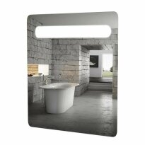Зеркало для ванной Аква Родос Гама 4523 ГАМА Зеркало-60 с подсветкой LED серебро