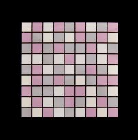Мозаїка Almera Ceramica Linda Мозаїка MIX MOS LINDA (25x25) сірий,рожевий - Фото 1
