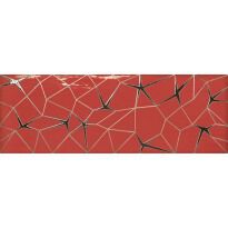Плитка APE Ceramica Allegra DECOR LINK RED декор красный - Фото 1